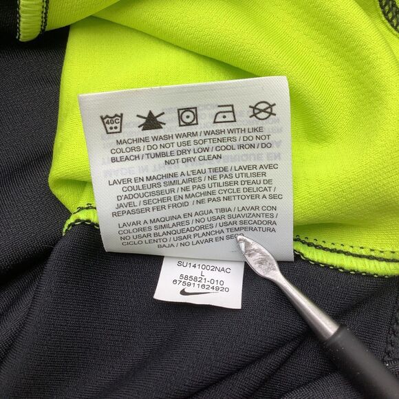 Nike Golf Tour Performance Mens Short Sleeve Golf‎ Polo Black Size Large - Picture 6 of 6